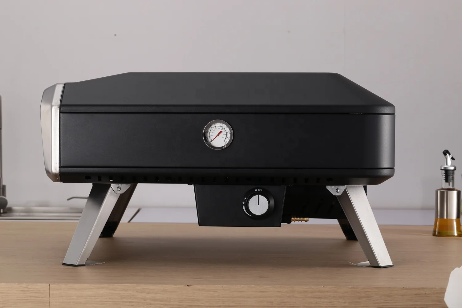 Pizza king CE approved outdoor portable table gas pizza oven 16 inch