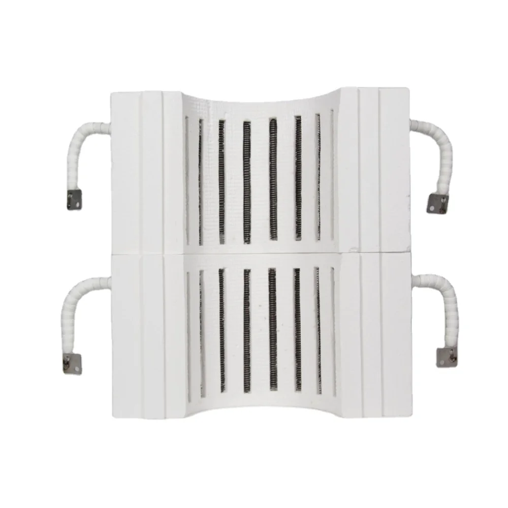 1260C 1400C 1500C алюминиевый цилиндр керамическое волокно нагревательный модуль нагреватель для CVD трубчатой печи