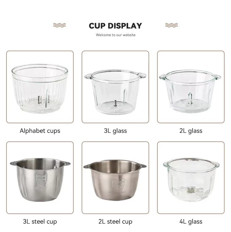 Hotel Electric Stainless Steel Home Blender Big Large Capacity Blender 300W 3L electric multi-function mini chopper