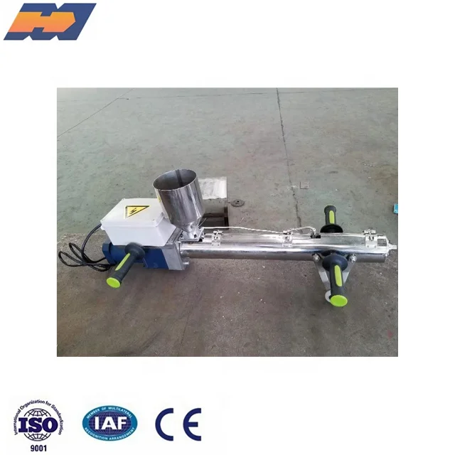 ZHANGJIAGANG Small Movable Easy carry Single screw mini hand held plastic extruder