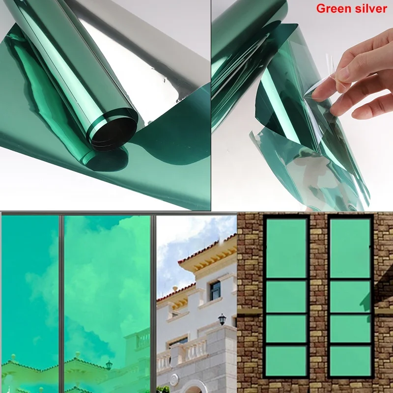 Pet Solar Architecture Window Film With Self Adhesive Glass Protection Uvioresistant