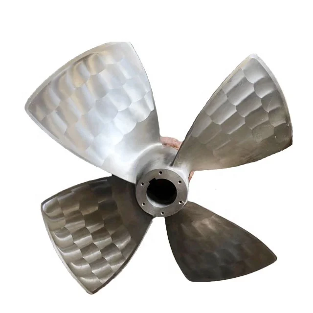 China 4 blade Ship repair accessories bronze marine propeller