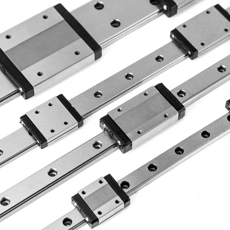 
Low Friction And Low Noise Bottom Mounting Rail Ball Screw Linear Axis Guide 