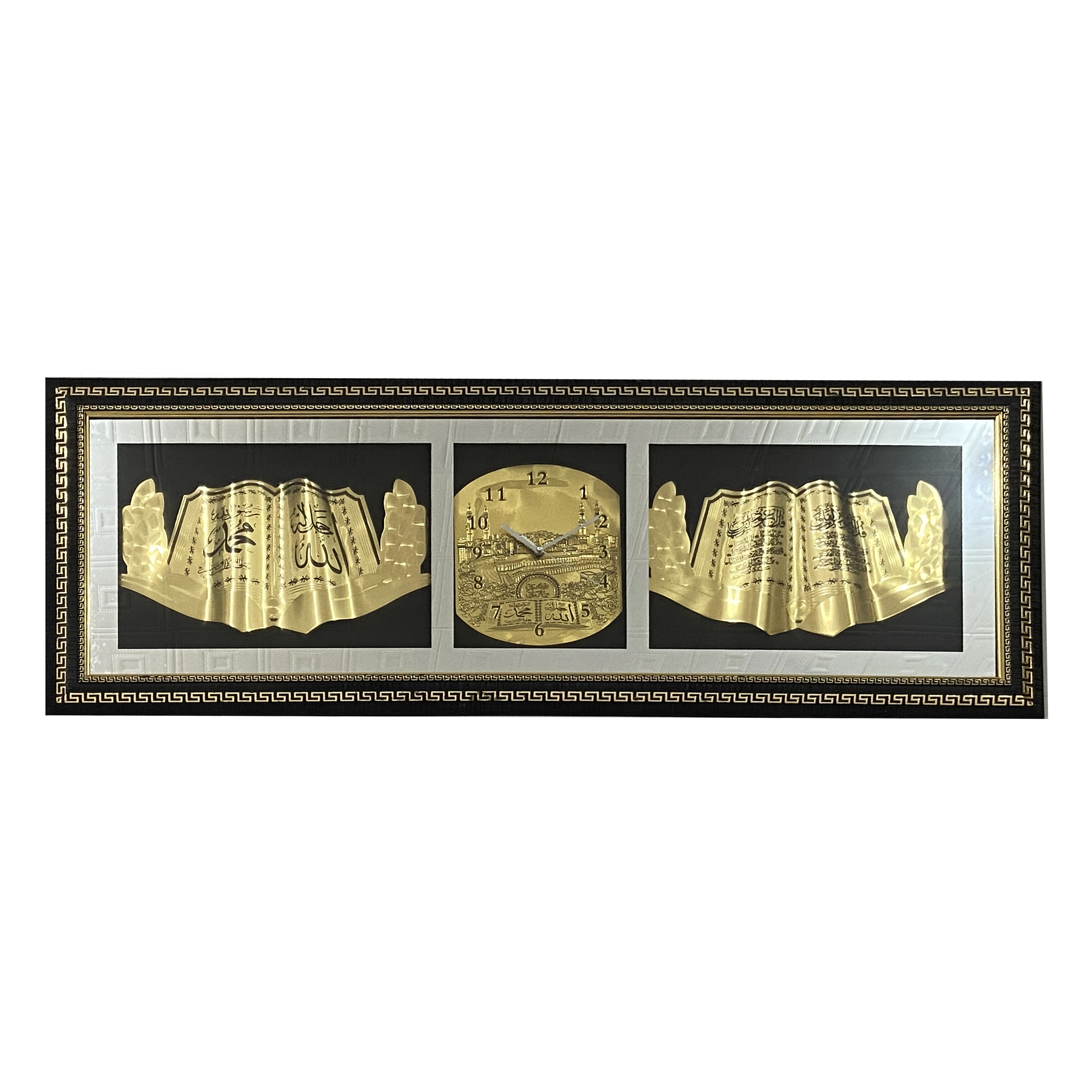 Горячая продажа мусульманская рамка из Корана Зеркальная печать рамка