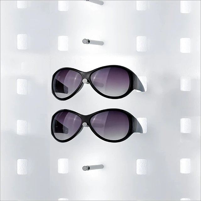 Wall Mount Transparent Acrylic Eyewear Holder Sunglass Display Stand