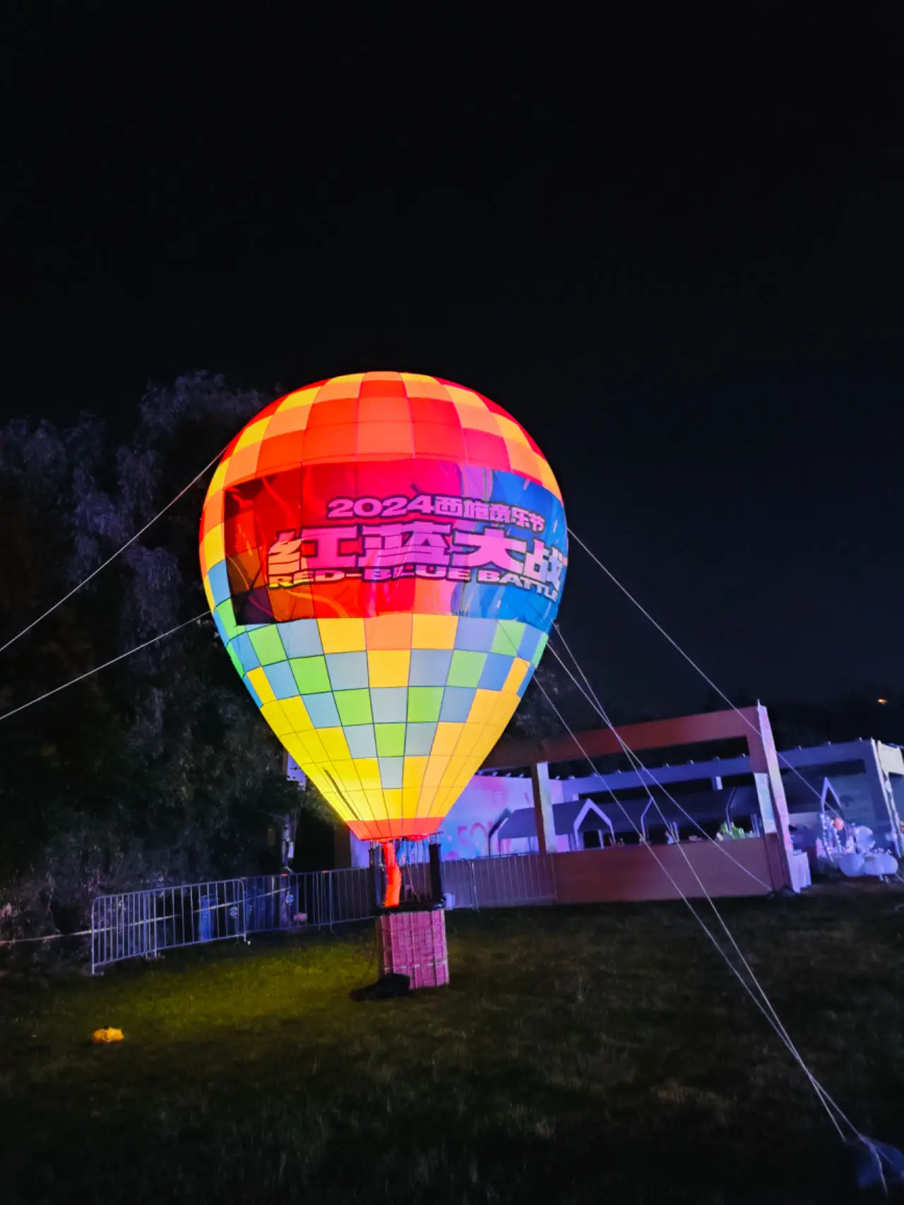 Hot Air Balloon Inflatables Outdoor Event Party Tent Arch Support Video Phone Model Hot Air Balloon