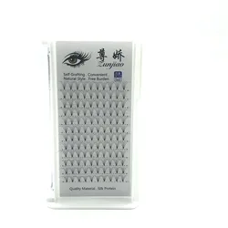 Private label pre-made volume fans lashes 10d Russian volume eyelash extension easy fan lash