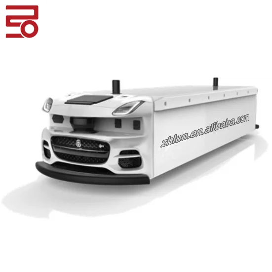 
 Складская длинная платформа AGV с лазерной навигацией SLAM для грузоподъемности 300 кг  