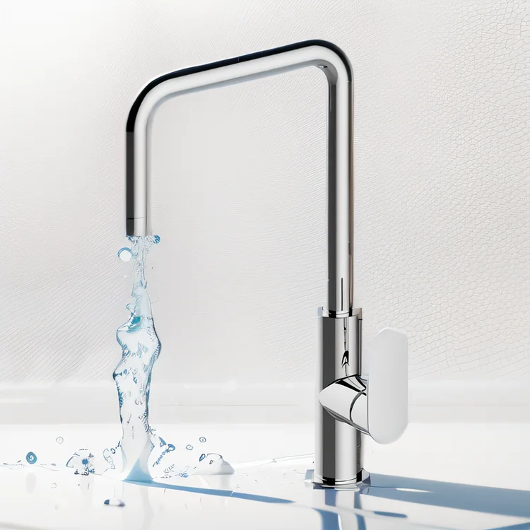 GZA3630-2 Gourmet Turkey Su Tap Brass Kitchen Mixer Faucet Head Single Lever Mutfak Musluk