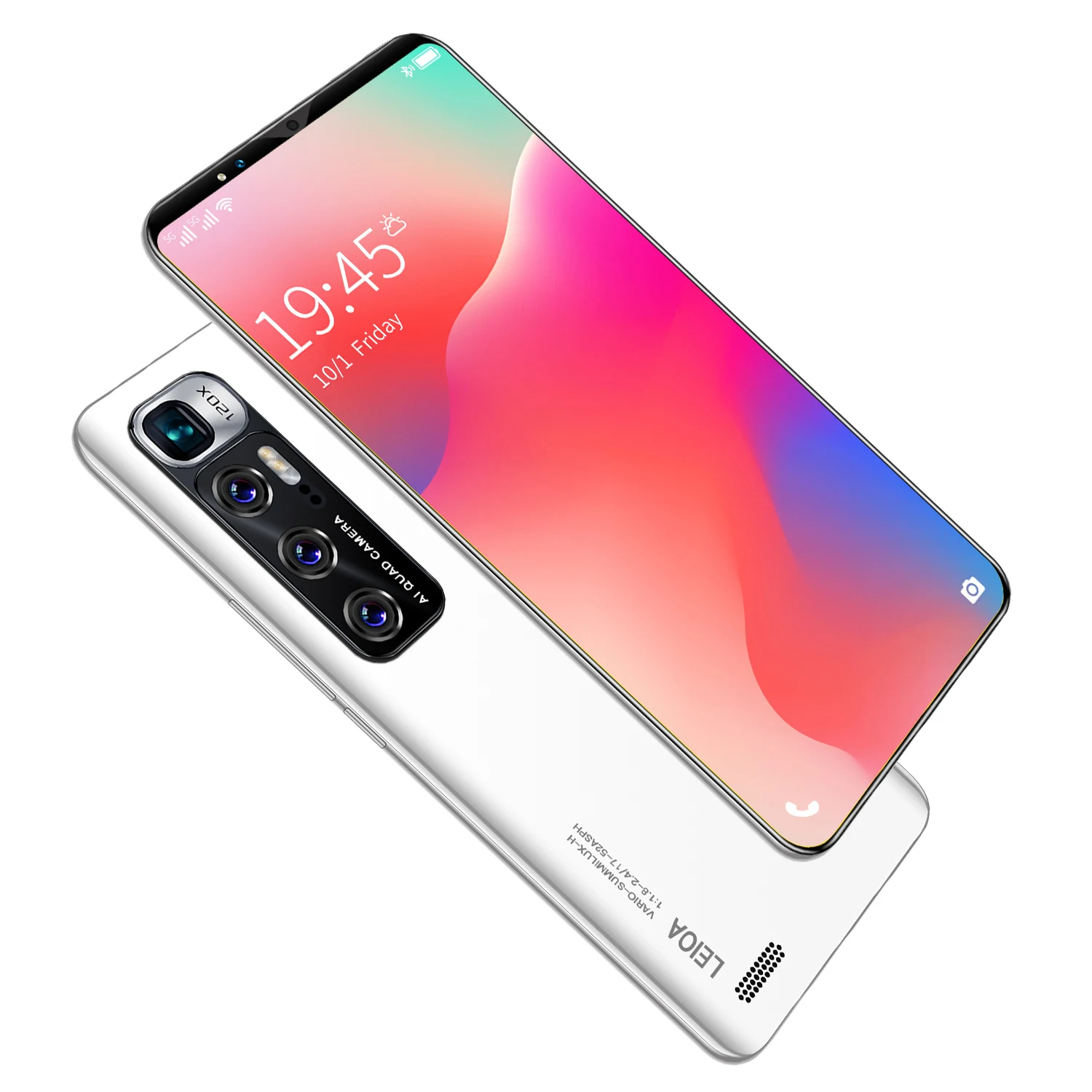  Смартфон 5G M10 mini 12 Гб ОЗУ 512 ПЗУ две карты 4-дюймовый телефон высокой четкости HD 1080x2320 изогнутый полноэкранный