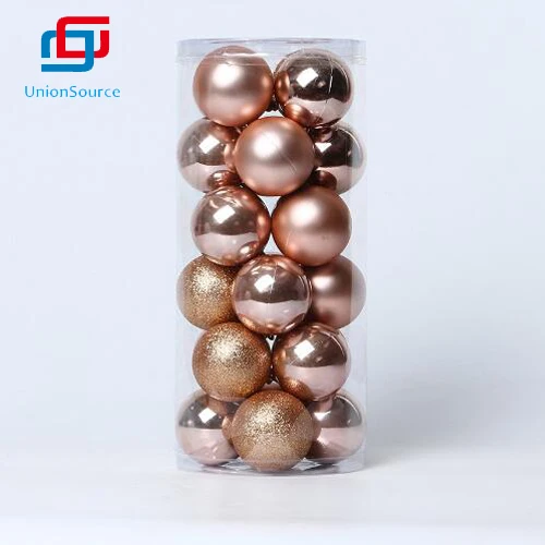 Hot Selling Multi Color Christmas Tree Ball Made By Plastic