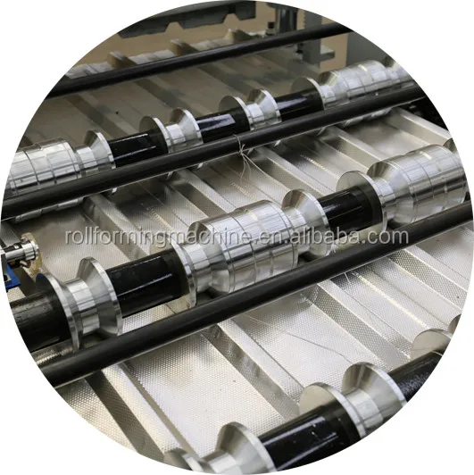 Aluminum Metra Step Tile Metcoppo Corrugated Roof Sheet Roll Forming Machine For Nigeria