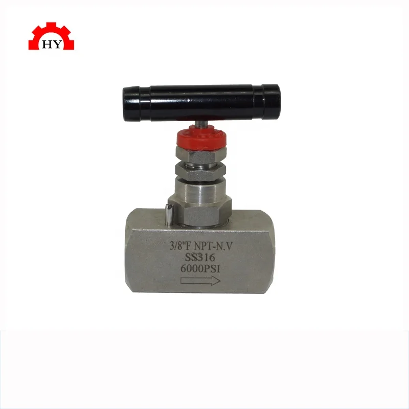 Stainless steel 304 female bsp thread high pressure cryogenic needle valve