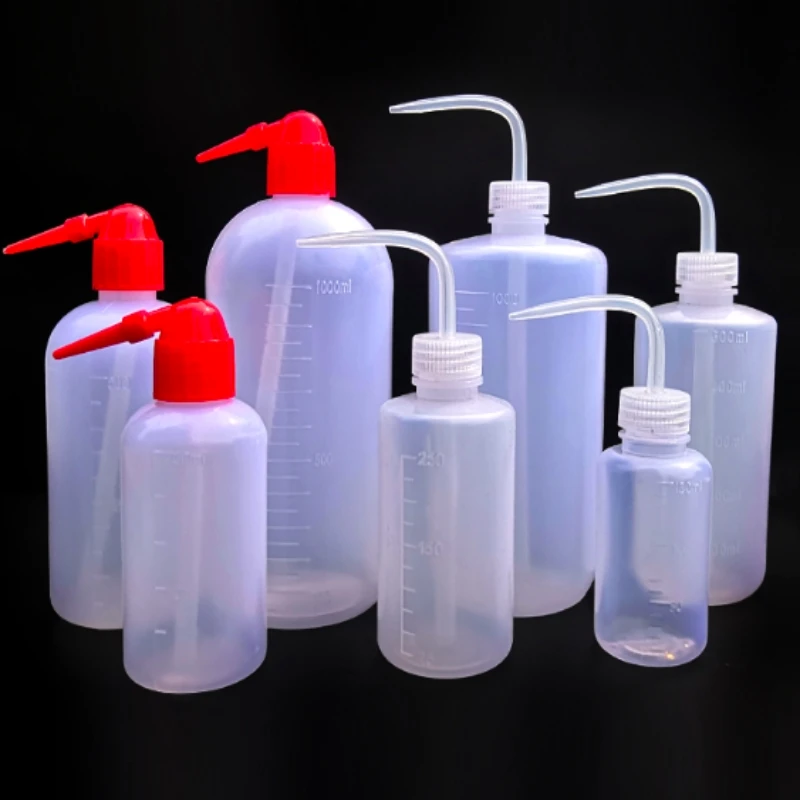 150ml 250ml 500ml 1000ml laboratory scale plastic washing bottle