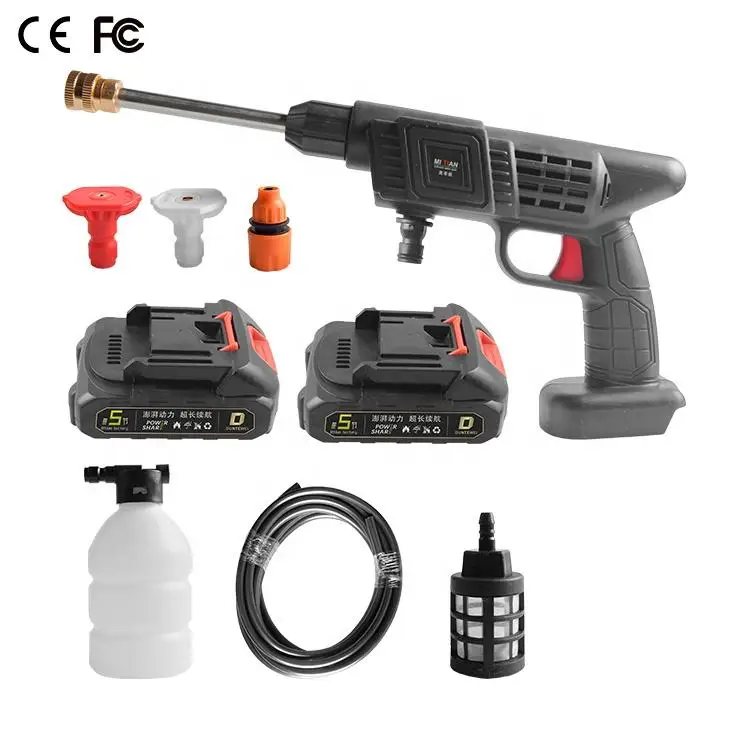 DTWA5-0001 garden magic hose pipe expandable water spray gun black