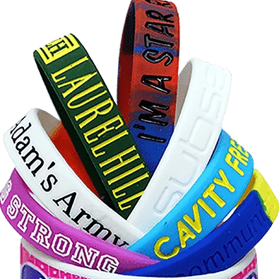 Factory Promotion Silicone Bracelets Silicone Wristbands Custom Party Birthday Gifts Silicone Wristbands