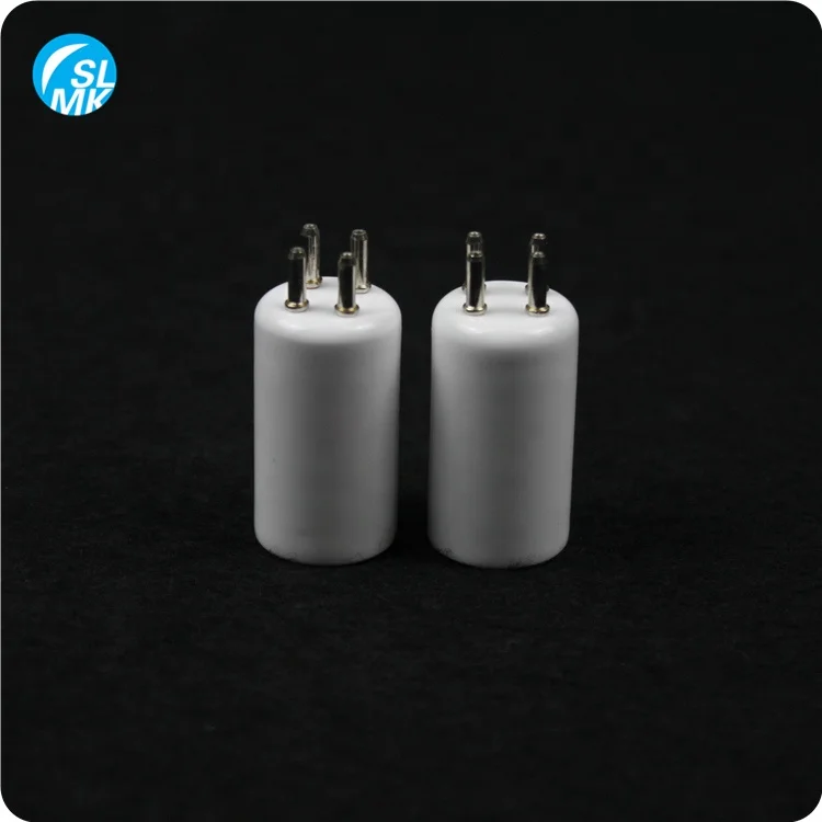 electrical ceramics UV lamp cap alumina machining parts 95
