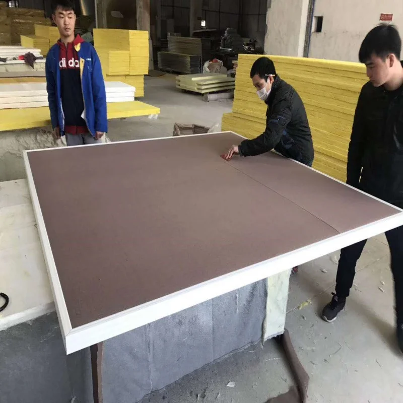 Gym fitness room ceiling     color square hanging  with customized size