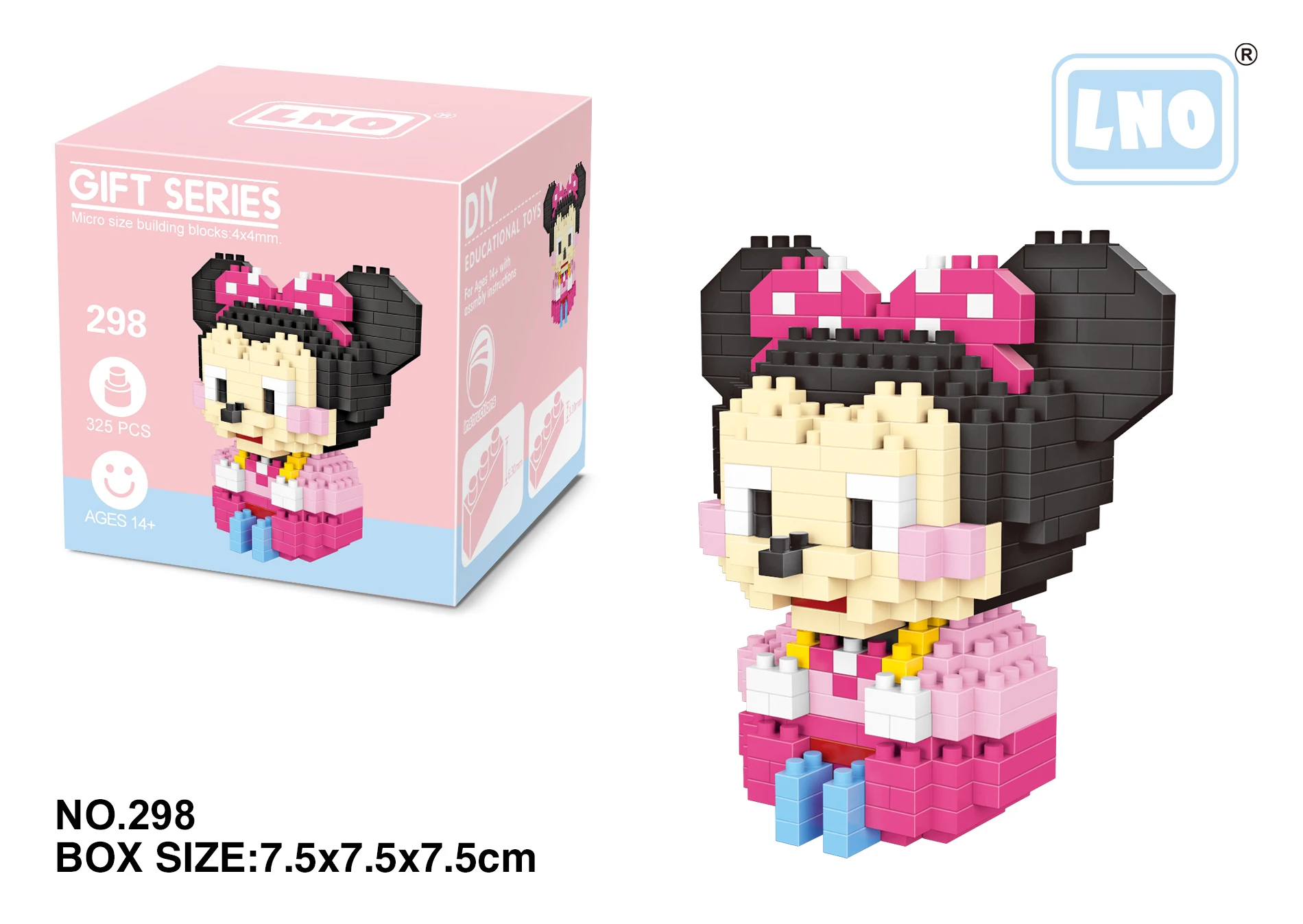 Hot selling educational plastic mini building block action figure model child toys