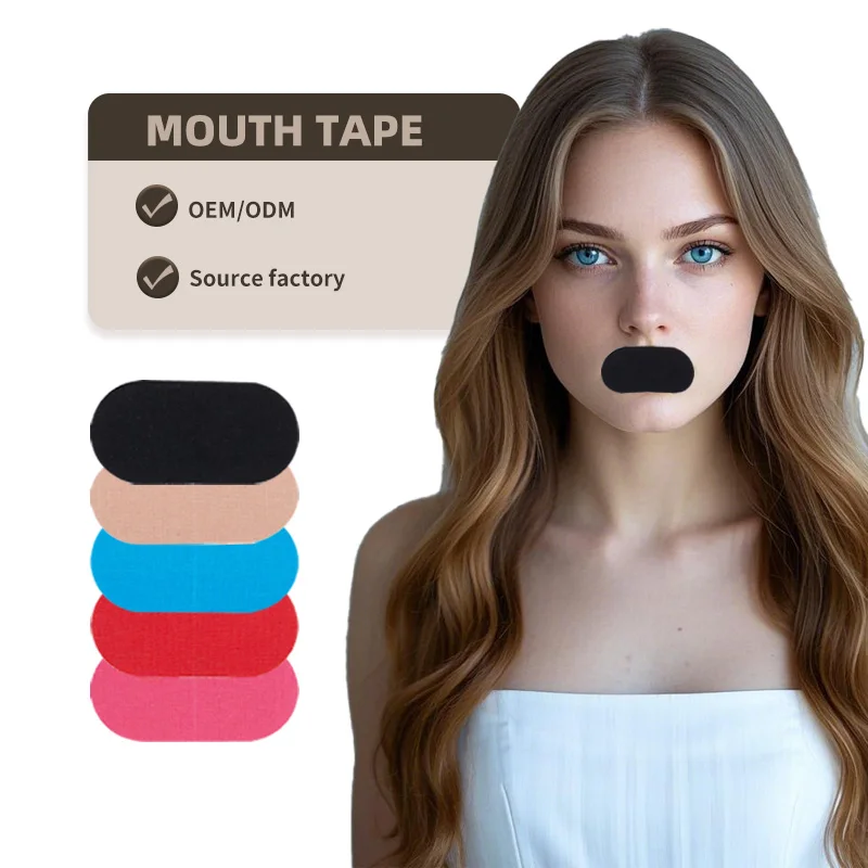 wholesale Mouth Tape Cotton Oral Breathing Mouth Tape and Snoring Tape Night Sleep Snoring Oral Strips in stock