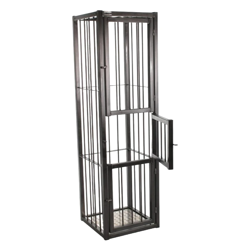 BDSM Large steel slave standing cage detachable slave training Adult sex game bondage cage sex toy cage