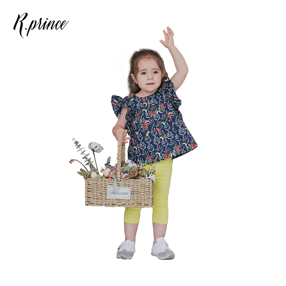 
Summer Kids Children Clothes Baby Girl Gown Children Wear Cotton Clothes Girls Sleeveless Ruffles Top For Girls 