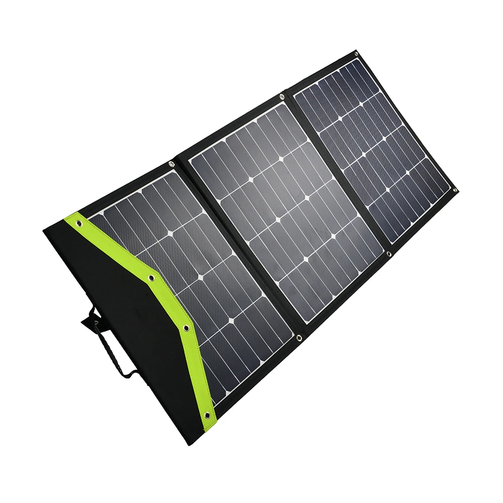  Высокая эффективность преобразования paneles solares 50 Вт 80 100 110 120 портативное складное зарядное устройство для солнечной