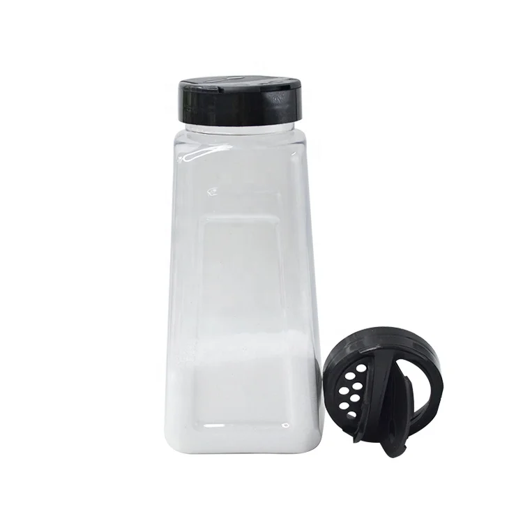 Spice Jar Spice Bottle Seasoning Container Spices Packaging Bottles Salt Pepper Shaker PET Plastic