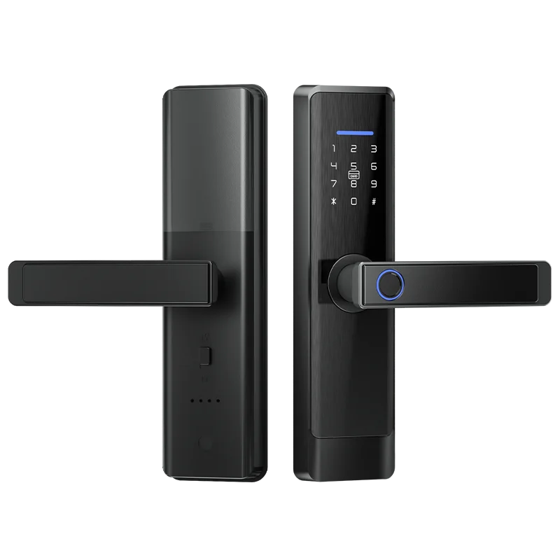 New Generation Intelligent Multi Access Way Smart Office Lock Glass Lock Fingerprint Lock