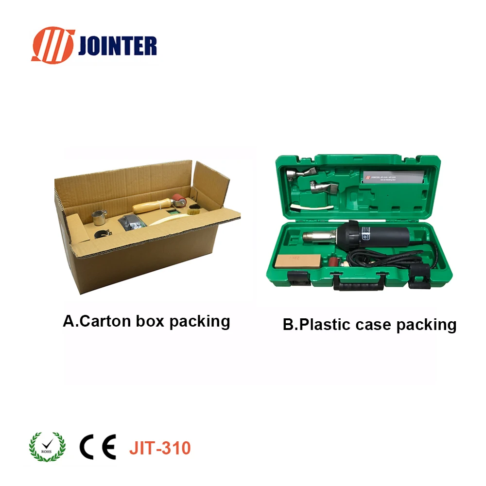  Пвх TPO HDPE термоусадочный пистолет для горячего воздуха пластиковый сварочный