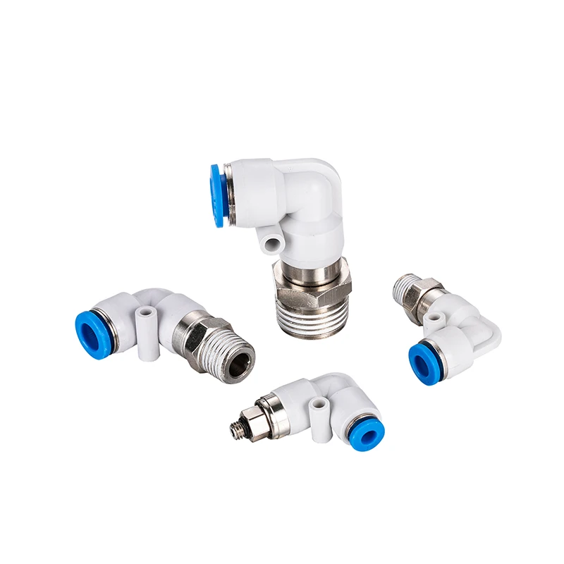 SMC Type NRC NRL Series In Stock Rotary Straight Elbow Pneumatic Quick Connector One Touch Fittings