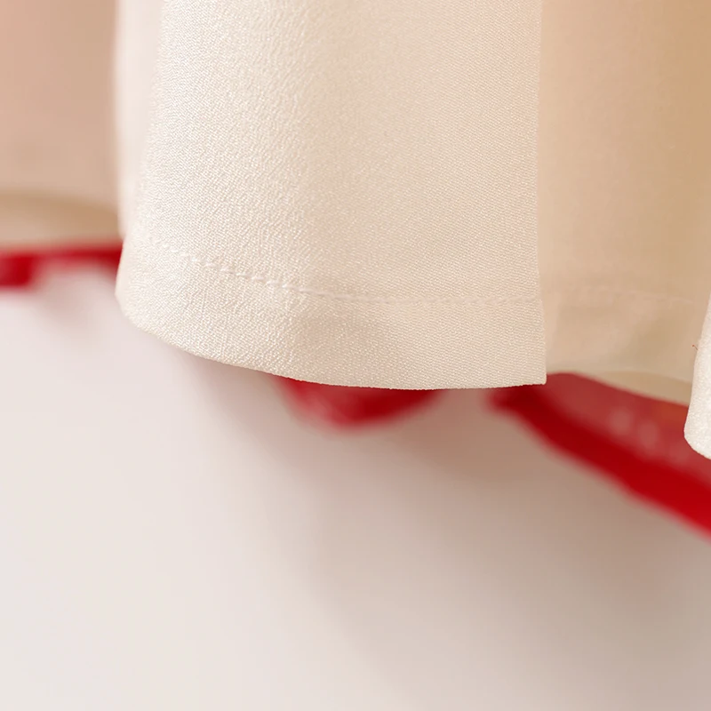 
Wholesale Chinese Traditional Girls Dress Mesh Embroidery Crane Desgin Han Dynasty Girls Green Party Dress for Summer 