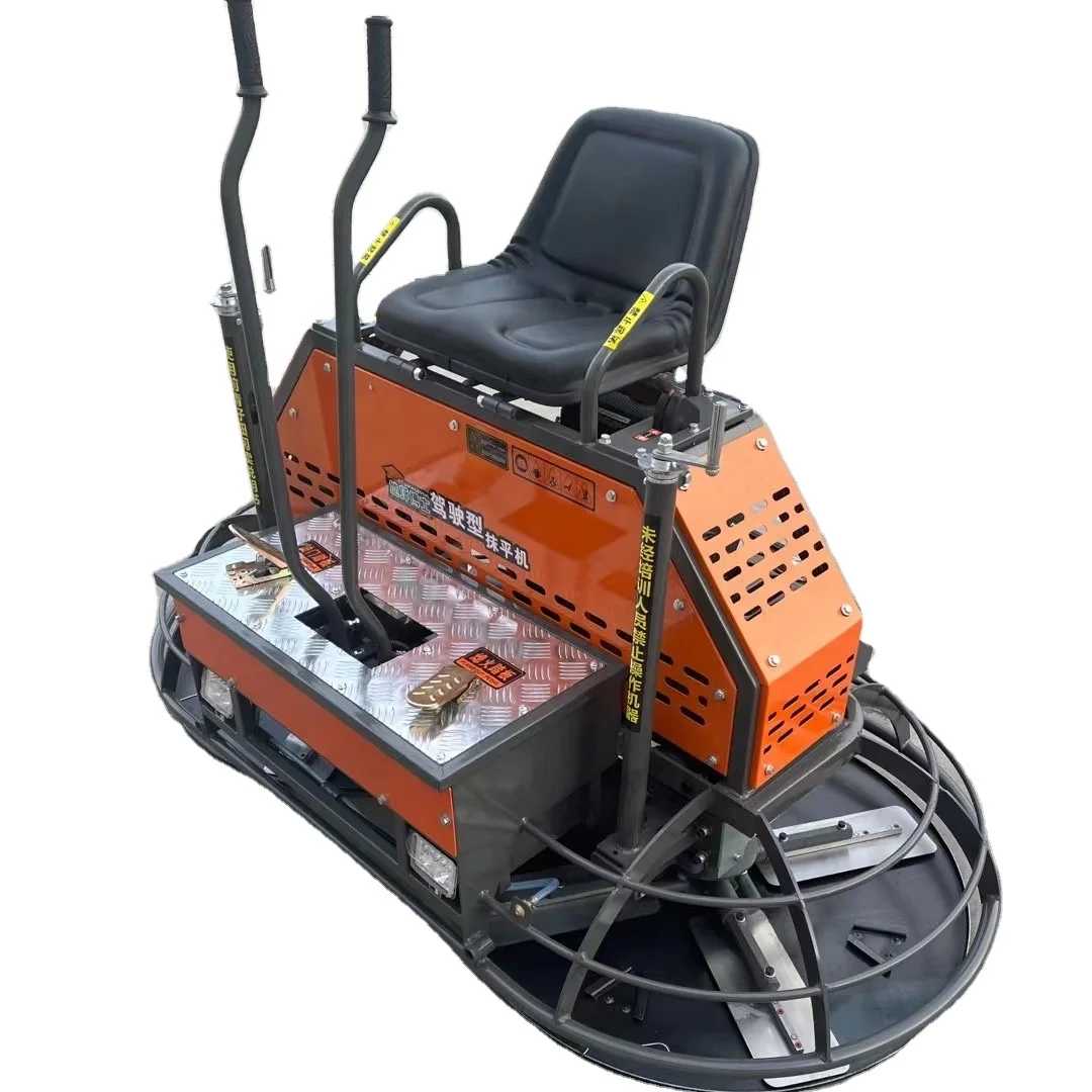 Hot 1000mm 48Inch GX690 24hp Gasoline Concrete finishing Concrete Floor Leveling Ride On Power Trowel machine