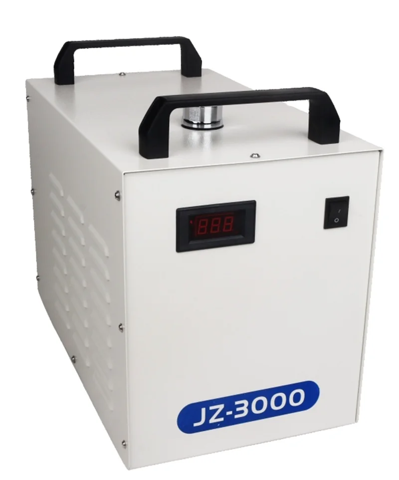  Хит продаж! Co2 лазерный водяной охладитель JZ3000 Cw3000 Водяной для лазерной резки гравировальной