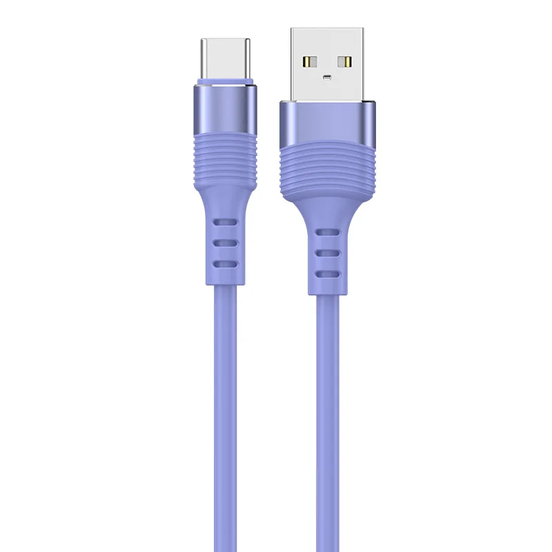 Непосредственный изготовитель, бесплатная доставка, зарядный кабель usb c из жидкого силикона для передачи данных, удлиненный SR-кабель usb type-c