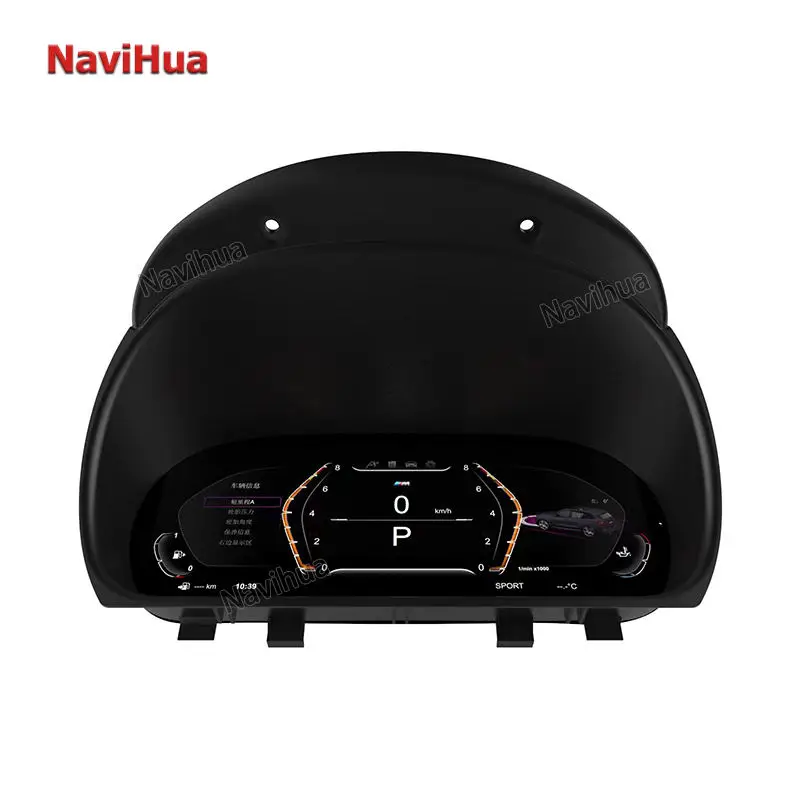 Система NAVIHUA LINUX 11 дюймов ЖК-измеритель Автомобильный цифровой спидометр для BMW 3 серии E90 E84