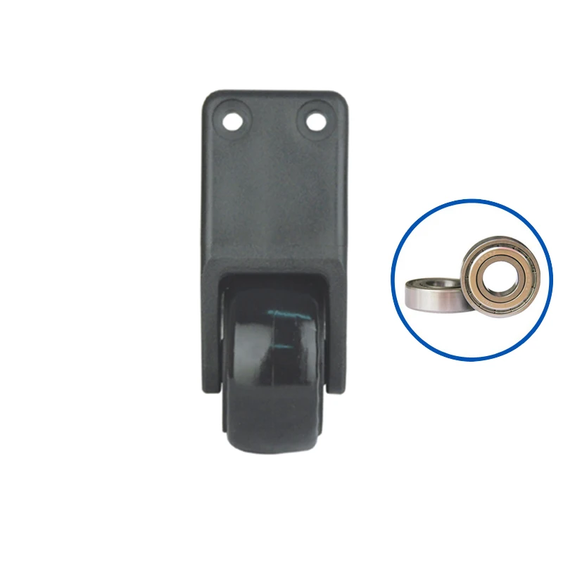 High quality trolley travel replacement suitcase parts accessories casters plastic trunk wheels silent wear trolley pulleys