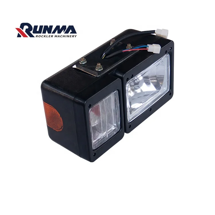 RUNMA lg933 lg936 4130000204 4130000542 wheel loader parts left front head lamp