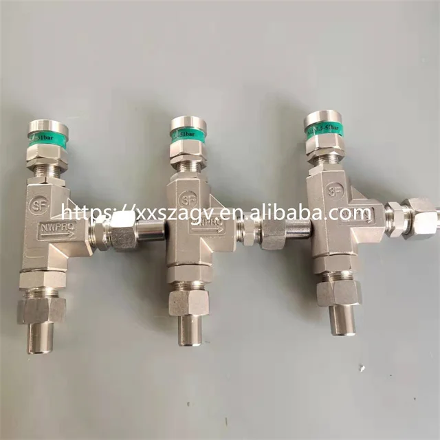Safety valve DN15 dosing device safety valve