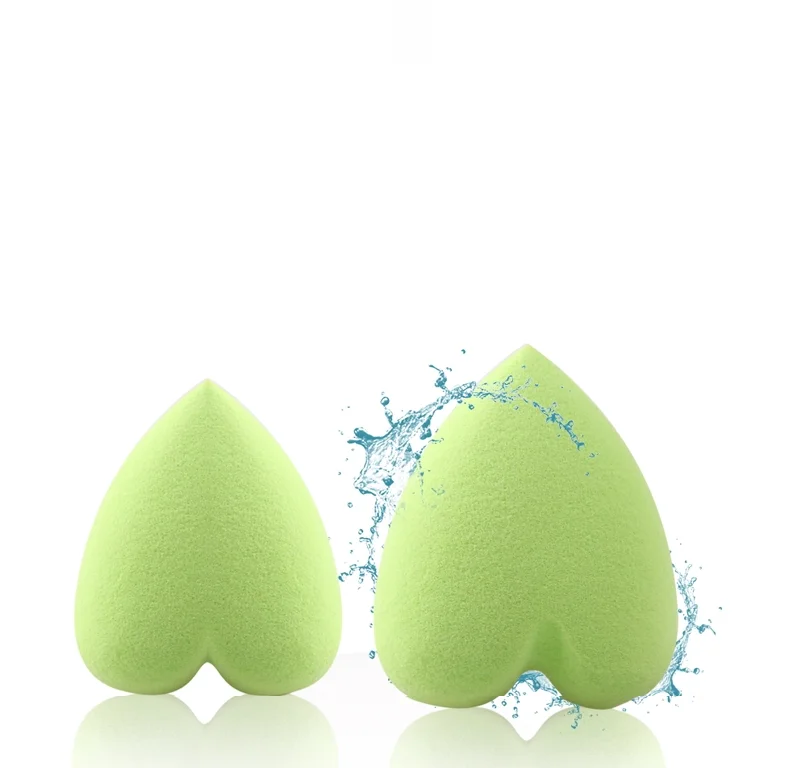 
latex free Material and Heart soft Makeup Sponge blender puff Non Latex Beauty Sponge Product Name Sponge Blender 