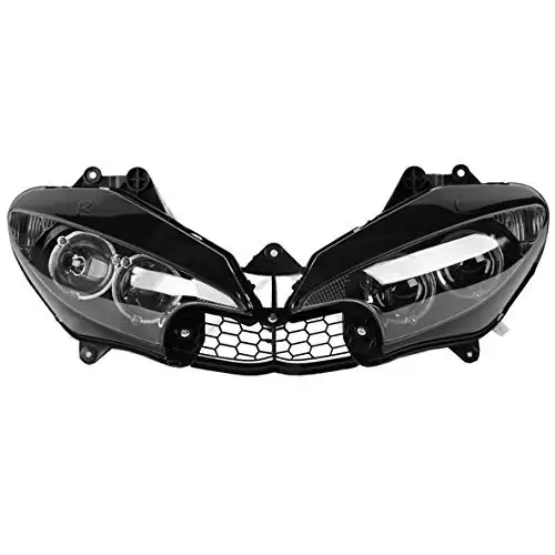 REALZION Motorcycle Front Headlight Headlamp Assembly For YAMAHA YZF R6 YZF-R6 2003 2004 2005