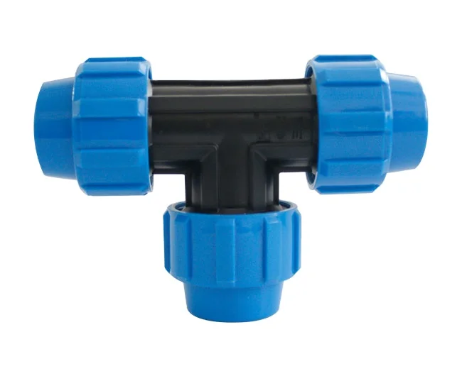 30 см оптовая продажа высокое качество PP HDPE сжатия Тройник пластиковые трубы фитинги