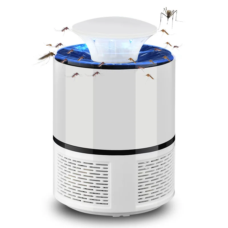 
The new electric mosquito bat two-in-one electric shock type household USB charging mosquito catching and killing lamp 