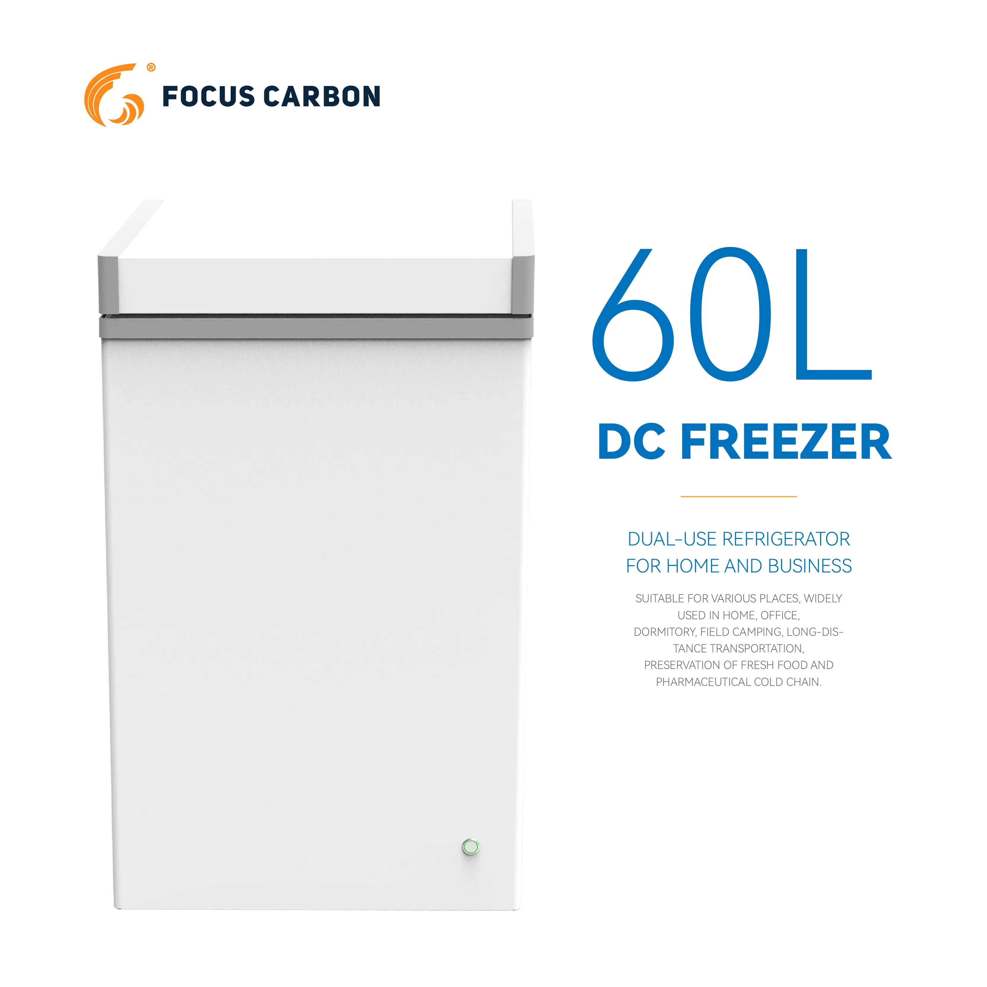 Холодильник на солнечной энергии 60 л солнечный холодильник 24 В постоянного тока 12 Вольт морозильник