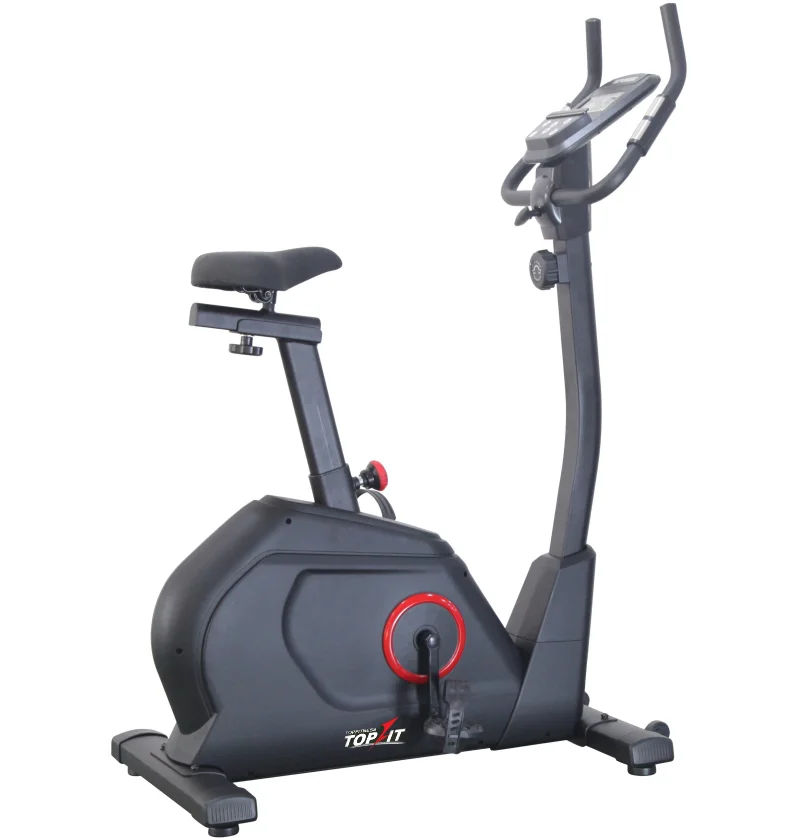 TOPFIT домашний спортивный велосипед стационарный Магнитный вертикально-спортивный с датчиком ручки