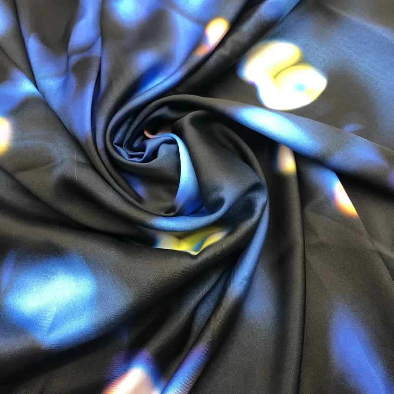 OEM customer printed twill woven cotton textile winter fabric for pants for men and women