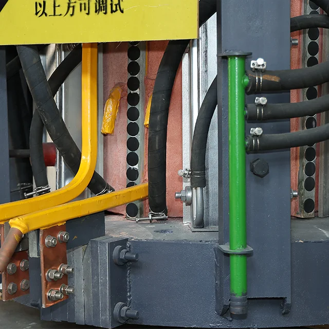 SHENGUANG Top Grade Scrap Aluminum Melting Furnace With Reducer Tilting Furnace Induction Aluminum Furnace Melting