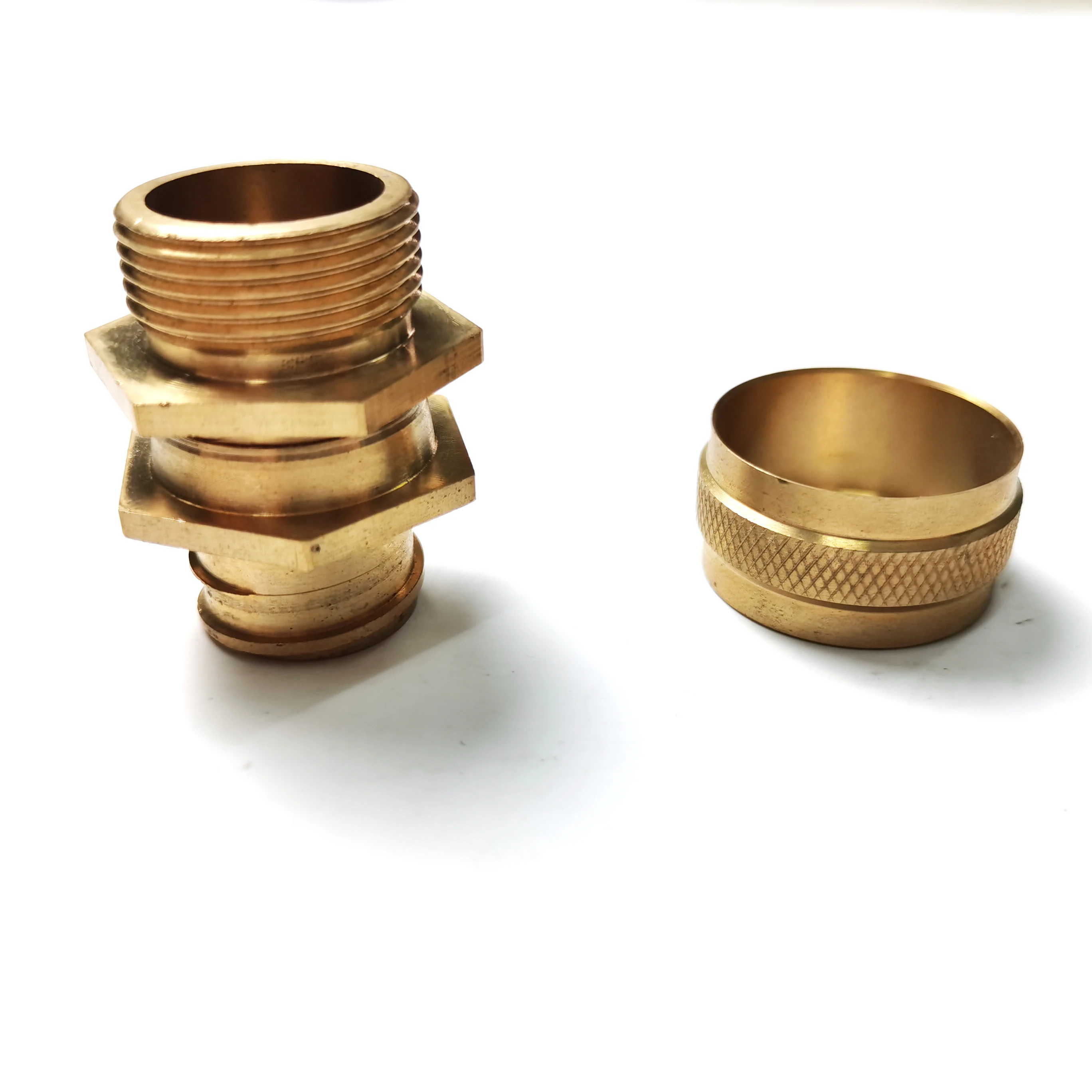 20 Swivel Brass Male Female Threaded Electrical Connector Pipe Flexible Corrugated Conduit Connector