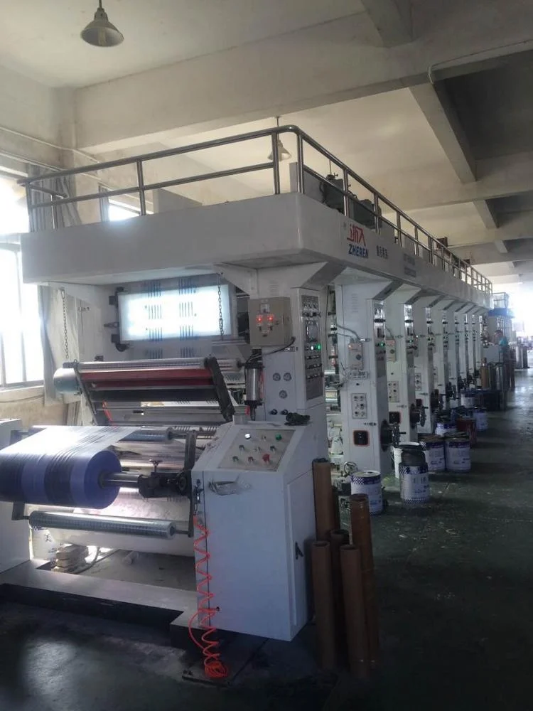 ZRAY-C High Speed Film Plastic Bag Pvc Printing Machine Wall Paper Gravure Printing Machine
