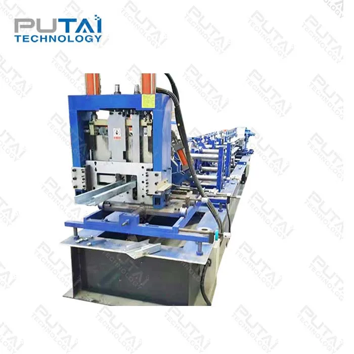 Automatic Steel Frame Purlin C Channel Cold Roll Forming Machine CZ Purlin Roll Forming Machine Purlin Forming Machine
